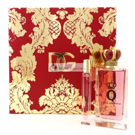 Dolce & Gabbana Q for Women Sada, 3.3 oz EDP Spray, 0.33 oz EDP Travel Spray