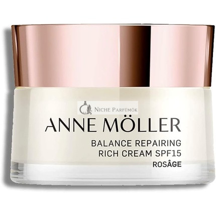 ROSAGE Balance Bohatý Opravnú Krém SPF15 50ml