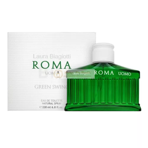 Laura Biagiotti Roma Uomo Green Swing toaletná voda pre mužov 200 ml