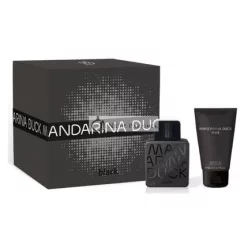  Mandarina Duck Black Darčeková sada 100ml + Sprchový gél 50ml