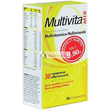 Montefarmaco Multivitamix 30 šumivých tabliet