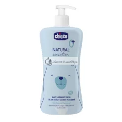   Chicco Natural Sensation Detský Šampón a Telové Mlieko bez Sĺz, 500ml