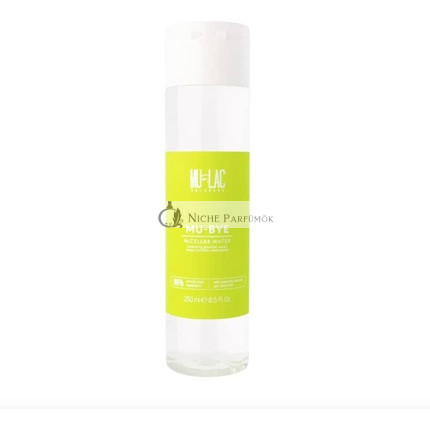 Mulac Cosmetics MU-BYE Micelárna Voda Bez Parfum Vegan 250ml
