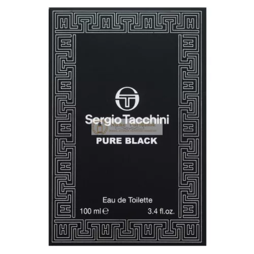 Sergio Tacchini Pure Black toaletná voda pre mužov 100 ml