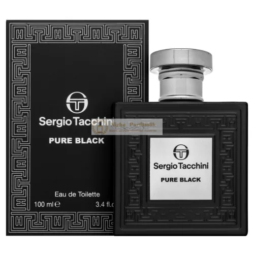 Sergio Tacchini Pure Black toaletná voda pre mužov 100 ml