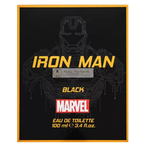 Marvel Iron Man Black toaletná voda pre mužov 100 ml