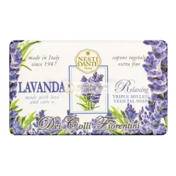   Nesti Dante Dei Colli Fiorentina mydlo Triple Milled Vegetal Soap Tuscan Lavender 250 g