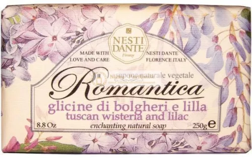 Nesti Dante Romantica mydlo Natural Soap Tuscan Wisteria & Lilac 250 g
