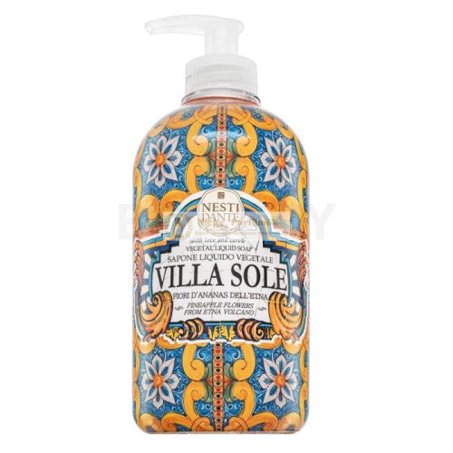 Nesti Dante Villa Sole tekuté mydlo Vegetal Liquid Soap Fiori D'ananas Dell'Etna 500 ml