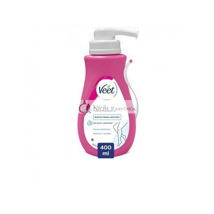 Veet Sprchový depilačný krém pre citlivú pokožku 400ml