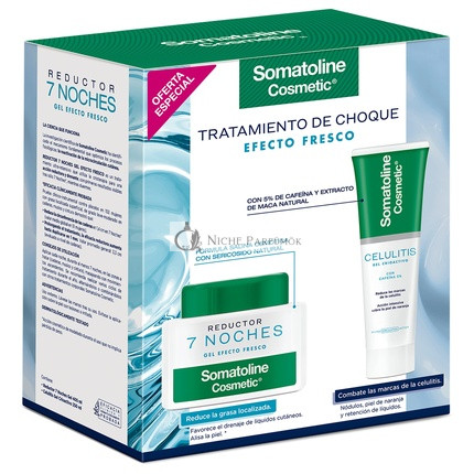 Bolton Somatoline Shock Treatment Fresh Gel Anti-cellulitný Krém Balíček