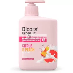   Dicora Urban Fit Citrón & Broskyňa Tekuté Mydlo na Ruky 500ml