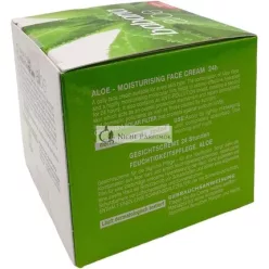 Babaria Aloe Vera Hydratačný Krém 24 hodín, 50ml