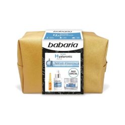   Babaria Hyaluron Rituál Taška Špeciálny Balíček S Krémom Na Tvár 50ml, Sérum Na Tvár 30ml a Ampulou Na Tvár 2ml - Hydratuje, Zlepšuje Objem