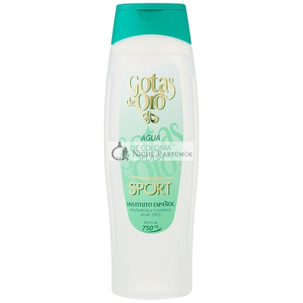 Agua De Colonia Gotas De Oro Sport, 750ml
