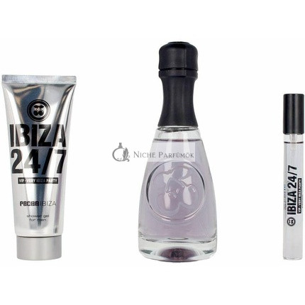 Pacha Ibiza 24/7 VIP Very Ibiza Party Men (Eau de Toilette 100 ml + 10 ml + Sprchový gél 75 ml)