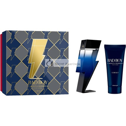 Carolina Herrera Bad Boy Cobalt 2-dielna darčeková sada Eau De Parfum, 100ml