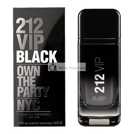 Carolina Herrera 212 VIP Black parfémovaná voda pre mužov 100 ml