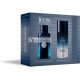 Banderas Parfumy Ikon Dárková Sada pre Mužov EDT 100ml + Deodorant 150ml, Dlhá Výdrž Mužná Elegantná S vôňou, Jantárové Drevité Noty, Ideálne na Špeciálne Príležitosti