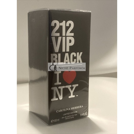 Carolina Herrera 212 VIP Black I Love NY Limited Edition parfémovaná voda pre mužov 100 ml