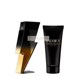   Carolina Herrera Bad Boy Extreme 2ks Darčeková Sada EDP 100ml, S/Gel 100ml