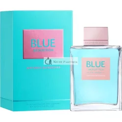   Antonio Banderas Blue Seduction Eau de Toilette pre ženy, 200ml