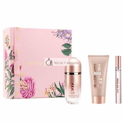 Carolina Herrera 212 Vip Rose Eau De Parfum Spray 80ml, 3 kusy