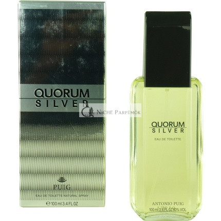 Puig Quorum Silver EDT Sprej, 100ml