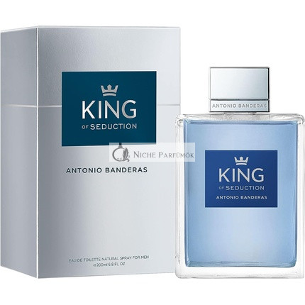 Antonio Banderas King of Seduction Pánsky Eau de Toilette Spray, 200ml