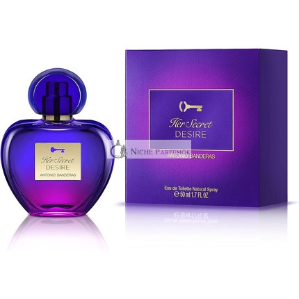 Antonio Banderas Parfém Her Secret Desire Eau de Toilette pre ženy, 50ml