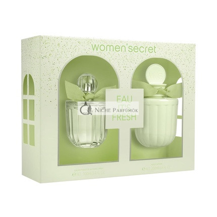Women'secret Eau It's Fresh Darčeková Sada pre Ženy, 100ml Eau de Toilette a 200ml Telové Mlieko
