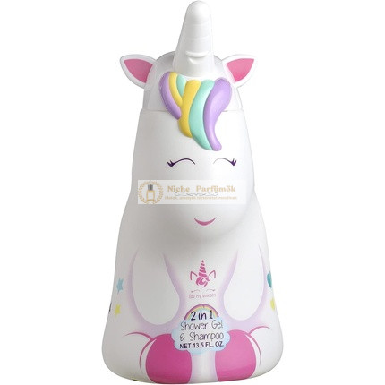 Eau My Unicorn 2 v 1 Sprchový gél a šampón pre deti, 400 ml