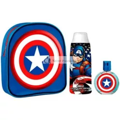 Capitán América Detská Parfumová Sada EDT - 3 Kusy