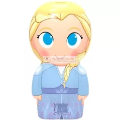   Frozen II Sprchový gél a šampón s jemným ošetrujúcim zložením 400ml - Elsa 3D postava