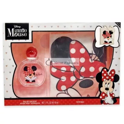 Disney Minnie Detská krabička s EDT parfumom 50ml a taškou
