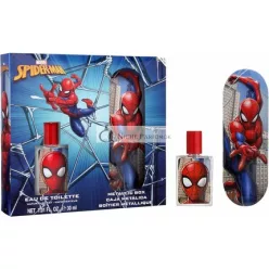   Marvel Spiderman Darčeková Sada pre Deti Eau de Toilette Metalická Škatula Vegánsky a FSC Schválené 30 ml