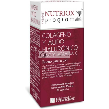 Ynsadiet Kolagén + Kyselina Hyalurónová Nutriox 30 Kapsúl, 40g