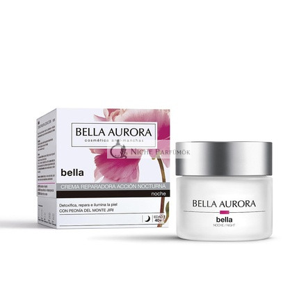 Bella Aurora Oprava nočná krém 50ml, proti akné, regenerujúci, minimalizácia pórov, zlepšenie textúry pleti