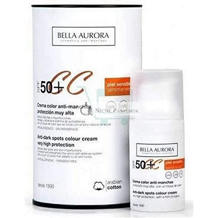 Bella Aurora Anti-Spot Pleťový Krém, 30ml