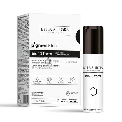 Bella Aurora PigmentStop Bio10forte Intenzív Liečba Tmavých Škvrn, 30ml
