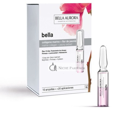 Bella Aurora Ampulky Proti Vráskam 10 x 2ml, Intenzív a Rýchlo Pôsobí