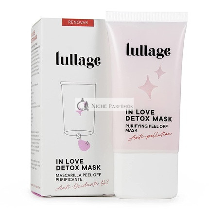 Lullage In Love Detox Maska, 40ml, Peel Off, Proti nedokonalostiam, Hydratačný, Posilňujúci pleťový maska