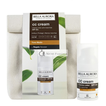 Bella Aurora CC krém stredný odtieň 30ml - Balenie 2