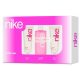 Nike Ultra Pink Darčeková Sada Pre Ženy Edt 100 Ml, Sprchový Gél 75 Ml, Telové Mlieko 75 Ml