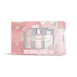  Zinnia Flor de Zinnia Darčeková Sada pre Ženy, EdT 100ml + Telové Mlieko 100ml + Krém na Ruky 75ml