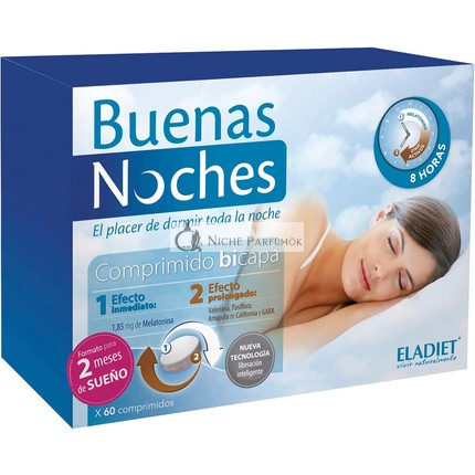 Nutricosmetics Eladiet Buenas Noches 60 Tabliet