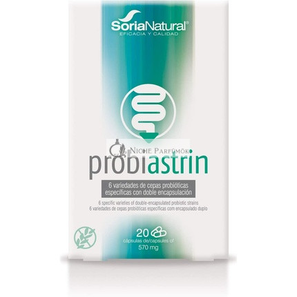 Soria Natural Probiastrin, 20 kapsúl