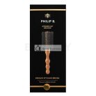 PHILIP B Large Round Hairbrush 65 mm kefa na vlasy so štetinami z diviaka