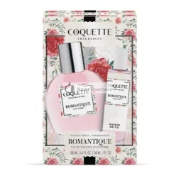   Coquette Romantique Eau De Toilette Parfumová súprava - 100 ml a 30 ml