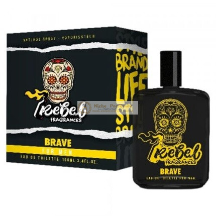 Rebel Fragrances Brave Pánska Eau de Cologne, 100ml